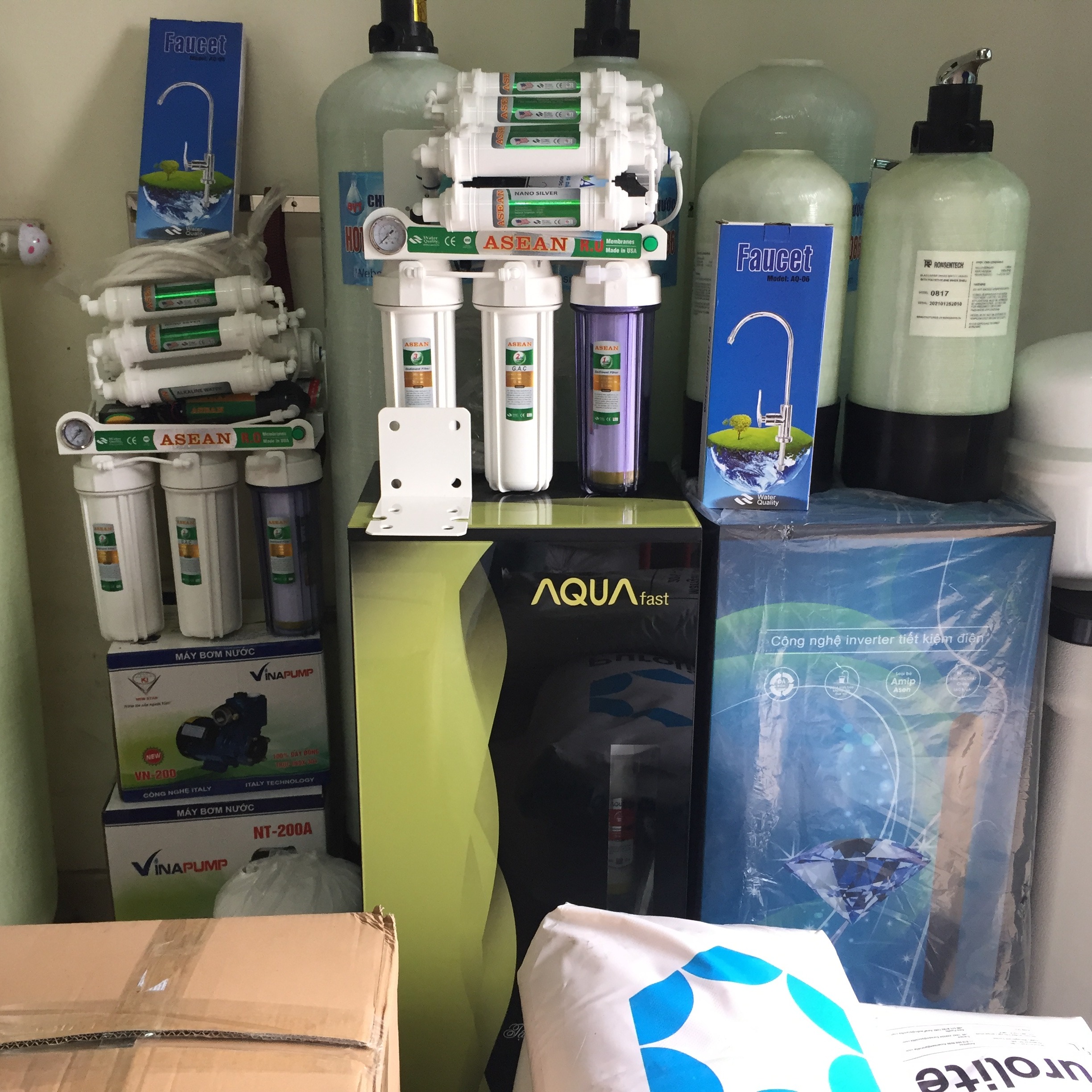 Máy lọc nước aqua