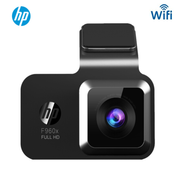 Camera hành trình ô tô, xe hơi nhãn hiệu hp f960x tích hợp wifi, gps, màn hình 3 inch, độ phân giải video 2304*1296p