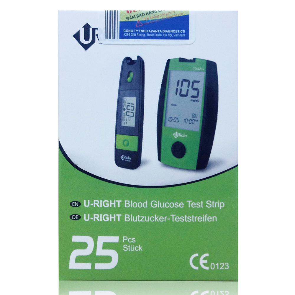 Combo 2 Hộp Que Thử Đường Huyết Uright TD4265 4267