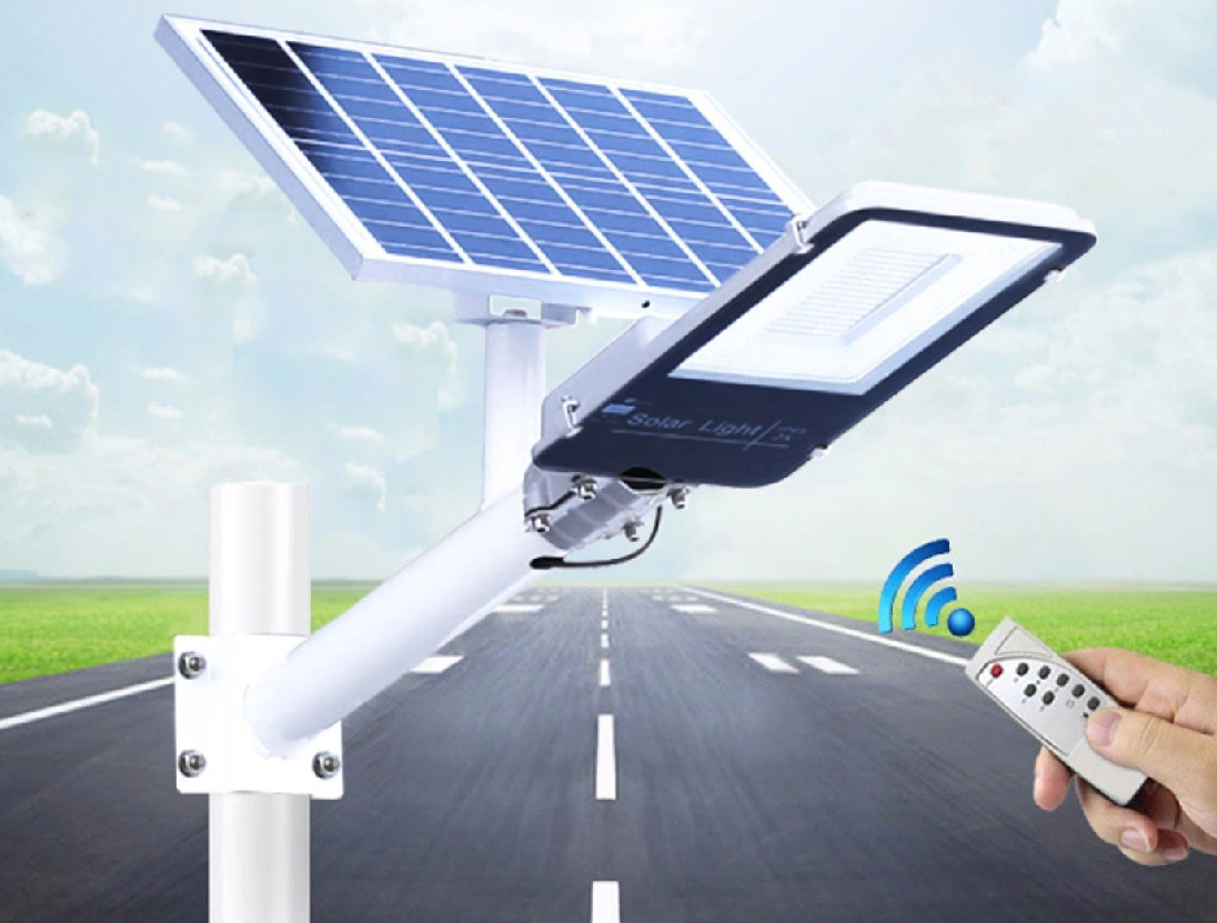 Đèn đường năng lượng mặt trời phân thể 80W, chất lượng cao, siêu bền, tiết kiệm năng lượng
