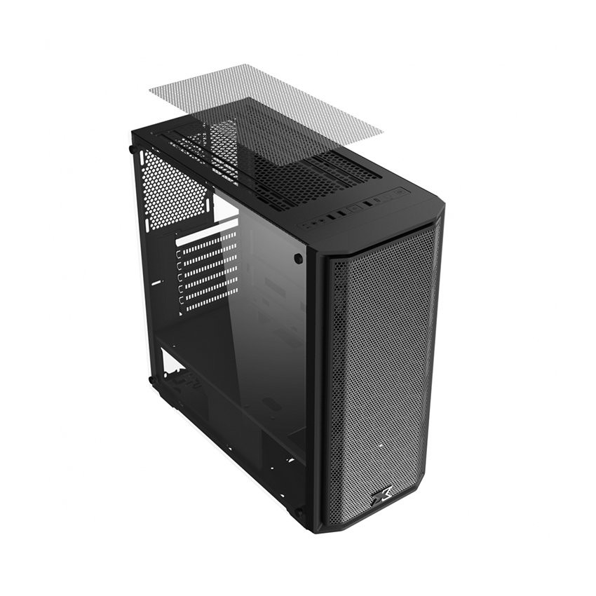 Vỏ Case Xigmatek MERCURY (MidTower/Màu Đen/Mặt Lưới) EN43866