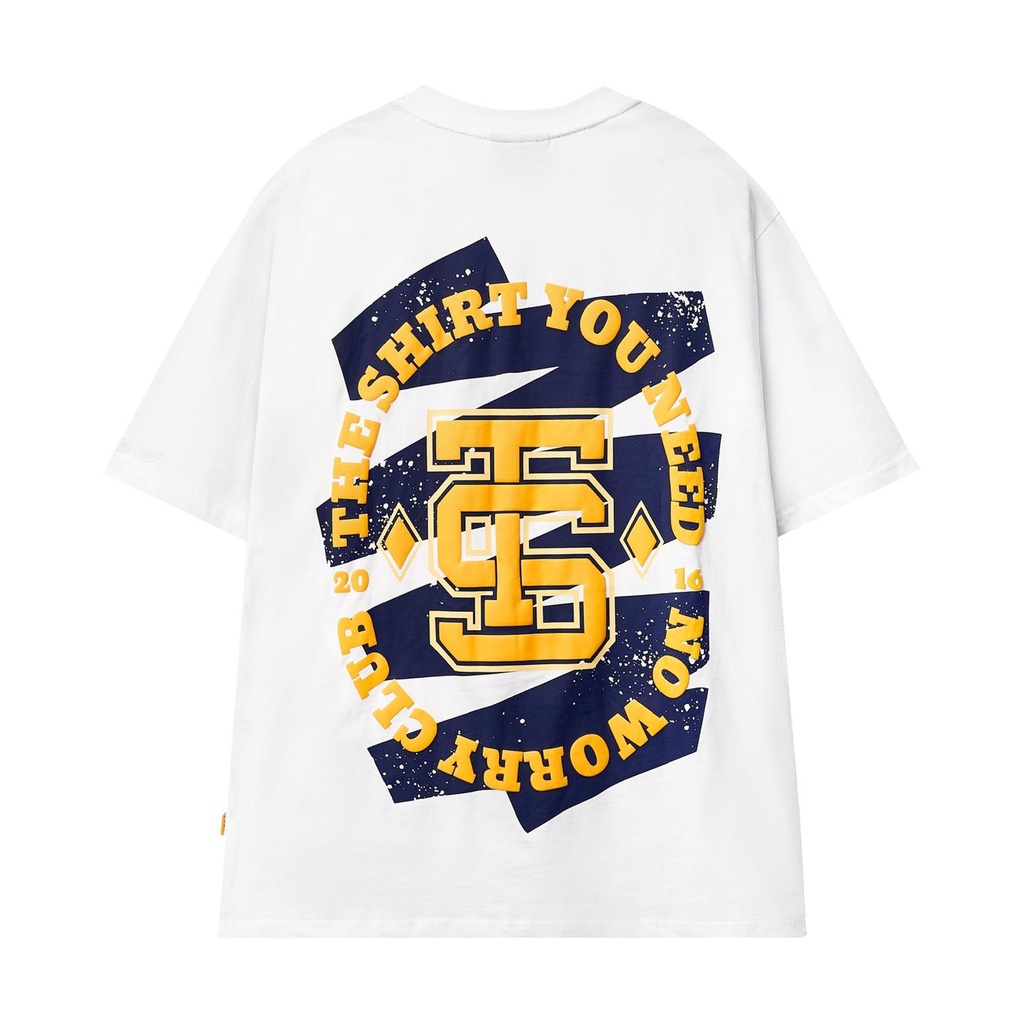 ←★→áo thun tsun fancy tee - white