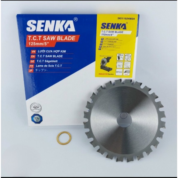 Lưỡi cắt sắt hợp kim 110mm 24 răng SENKA