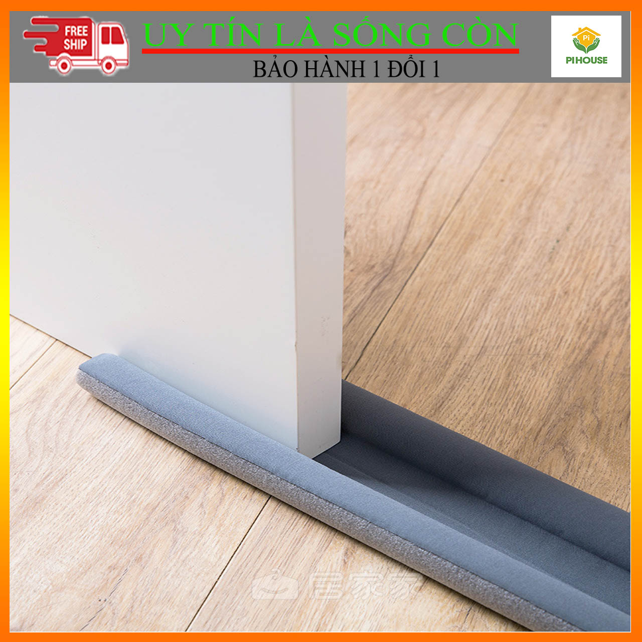 Thanh Chèn Chắn Cửa Chống Bụi Ồn Côn Trùng, Nẹp Xốp chắn gió khi dùng điều hòa bảo vệ gia đình Dài 95cm