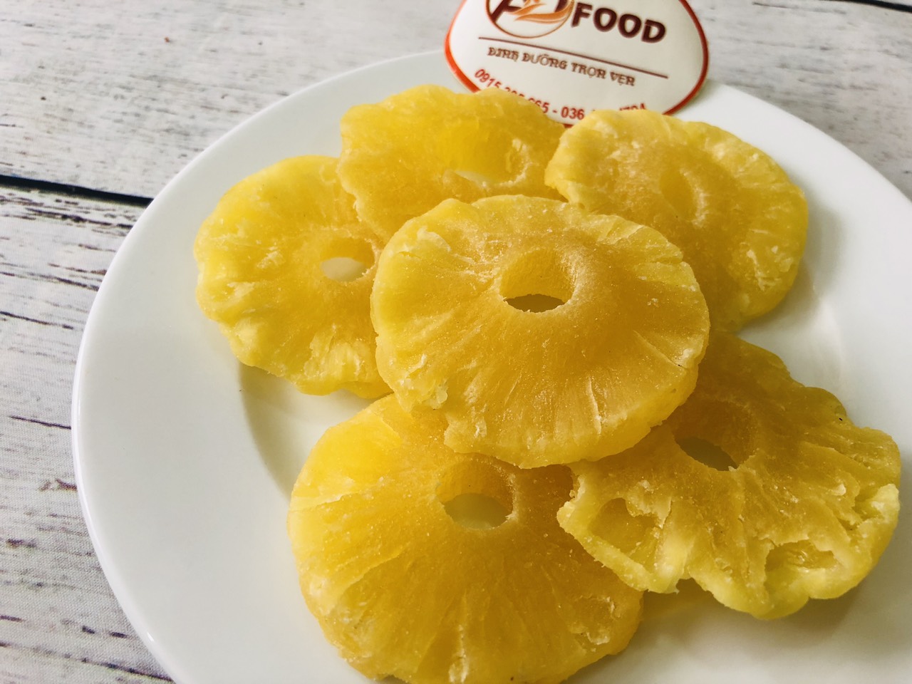 100g dứa sấy dẻo thái lan _titimart