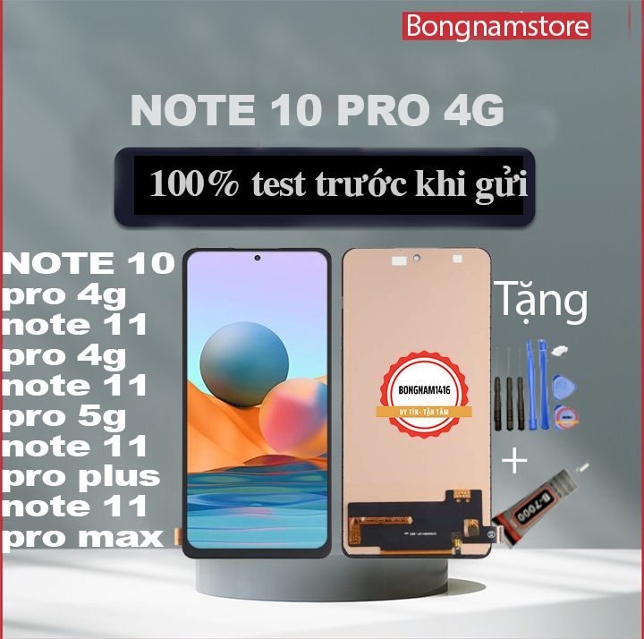 Màn hình xiaomi redmi note 10 pro-4g / redmi note 11 pro-4g / redmi note 11 pro-5g / redmi note 11 pro plus / redmi note 11 pro max