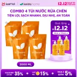 MUA 4 TẶNG 4 Nước Rửa Chén Keido.home – Hương Cam Gừng  Oải Hương, Sạch Nhanh, An Toàn, Dịu Nhẹ
