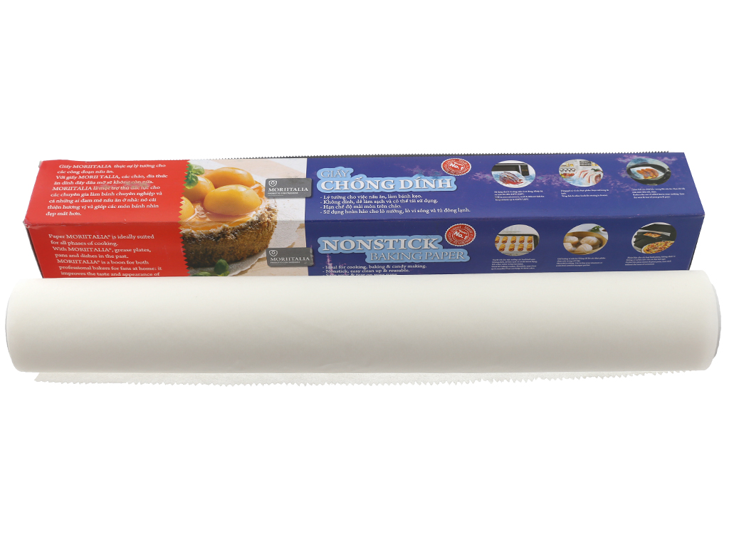 Giấy nến, giấy nướng bánh chống dínhmoriitalia 30cmx5m - gcdd00009003