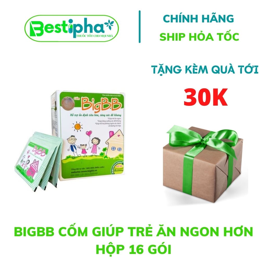 [GIÁ RẺ] BigBB Cốm giúp trẻ ăn ngon hơn hộp 16 gói