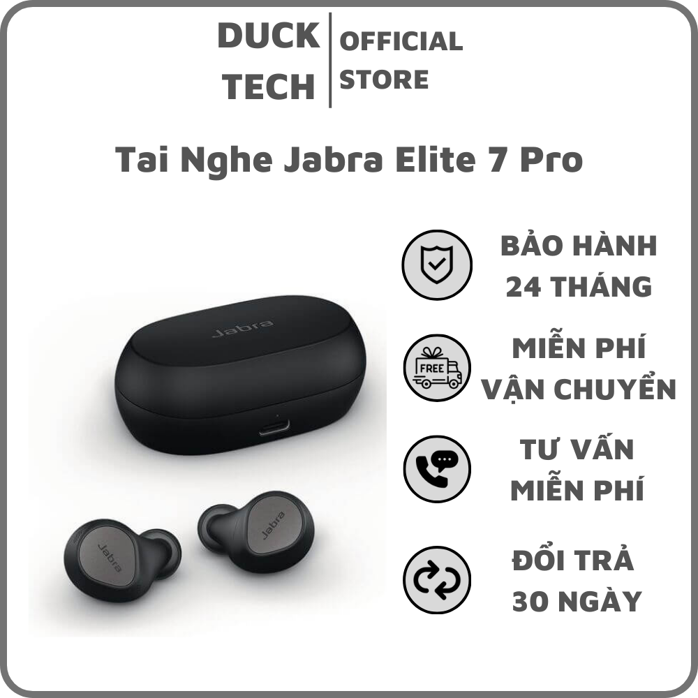 Tai Nghe Không Dây Bluetooth True Wireless Jabra Elite 7 Pro