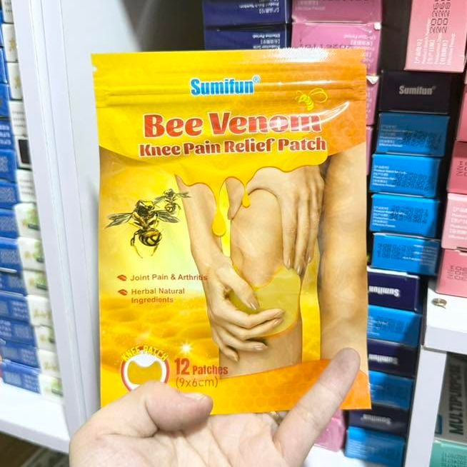 Miếng dán giảm đau khớp gối Sumifun Bee Venom Knee Pain Relief Patch