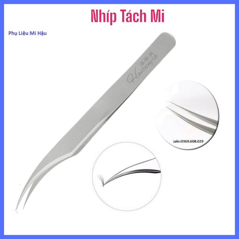 Nhíp Tách Mi Cá Heo_Nhíp Vạch Mi,Nhíp Nối Mi Classic_Kẹp Gắp Mi_Cây Vuốt Mi_Kìm,Nhíp Gắn Mi_Kẹp Gắp Mi_Nhíp Gắp Linh Kiện_Phụ Liệu Mi Hậu