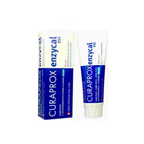 Kem đánh răng enzycal 950ppm curaprox 75ml 75ml