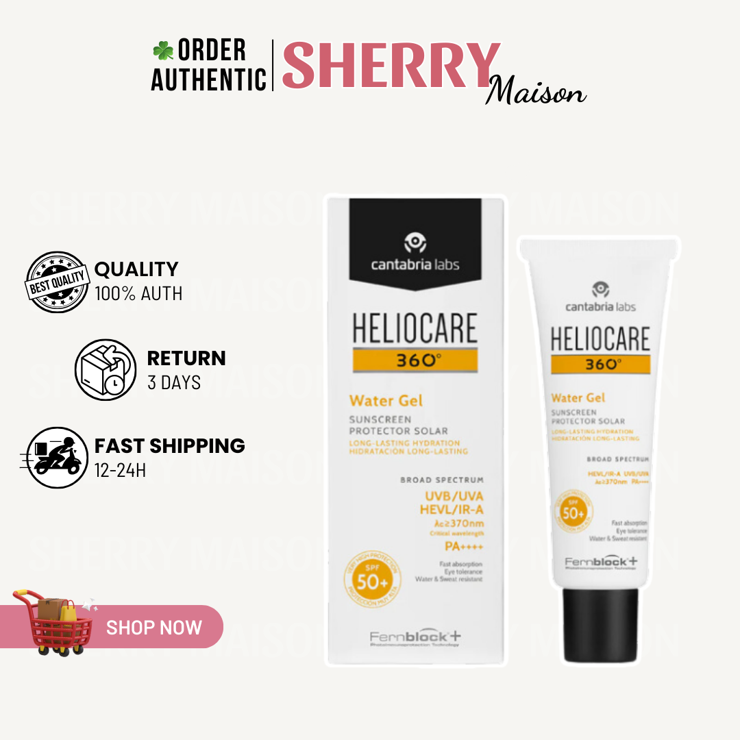 KEM CHỐNG NẮNG HELILOCARE WATER GEL, HELIOCARE MINERAL 50ML