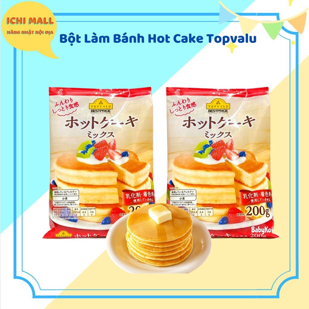 Bột làm bánh hot cake topvalu 200g