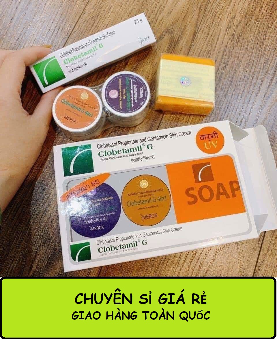 [ CHUYÊN SỈ] Bộ Kem Nám Tàn Nhang Clobetamil g