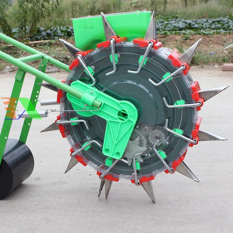 Máy gieo hạt tự động 8 răng, Máy gieo hạt 1 hàng bánh lăn 20cm, Máy gieo đậu phộng, Lạc