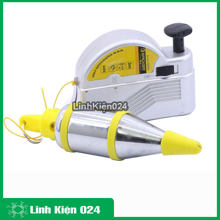 Quả dọi từ tính eacker 310g có nam châm và ghim đính