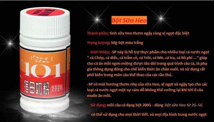 Sữa heo 101