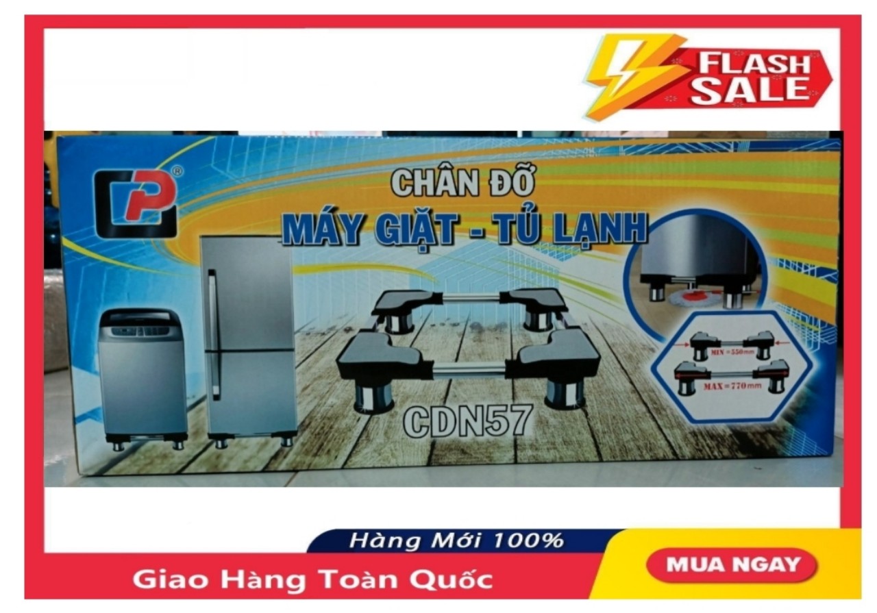 Chân đỡ máy giặt- tủ lạnh chánh phát- cdn57