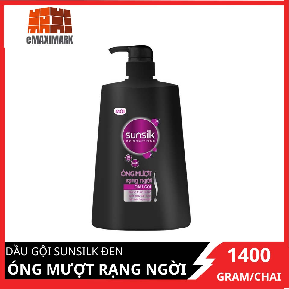 Dầu gội sunsilk đen 1400g