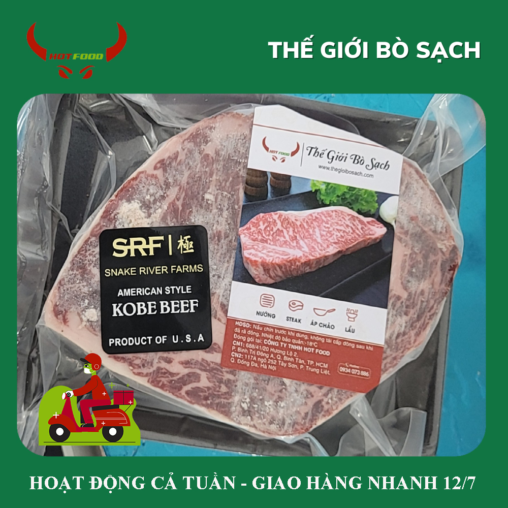 [ Miễn Phí Giao Hàng ]Đầu Thăn Ngoại Bò Wagyu Mỹ - 1KG - Giao Nhanh HCM