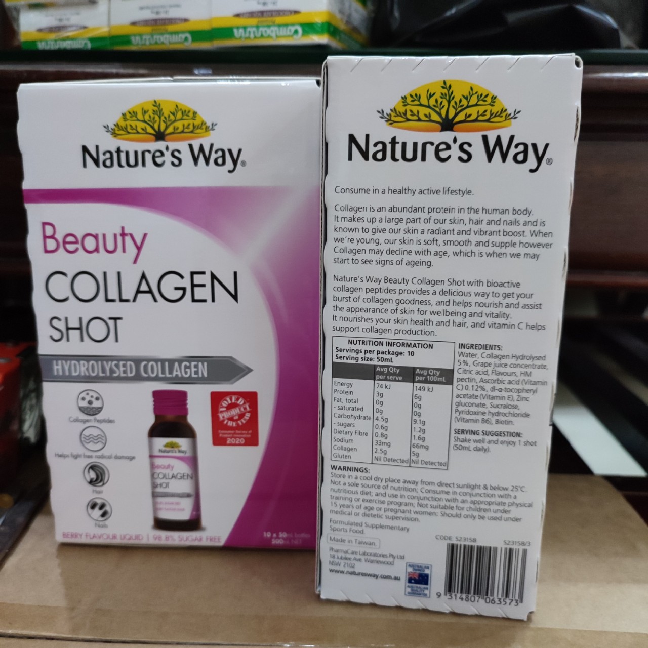 Collagen tươi dạng nước - Nature's Way Beauty Collagen Shot