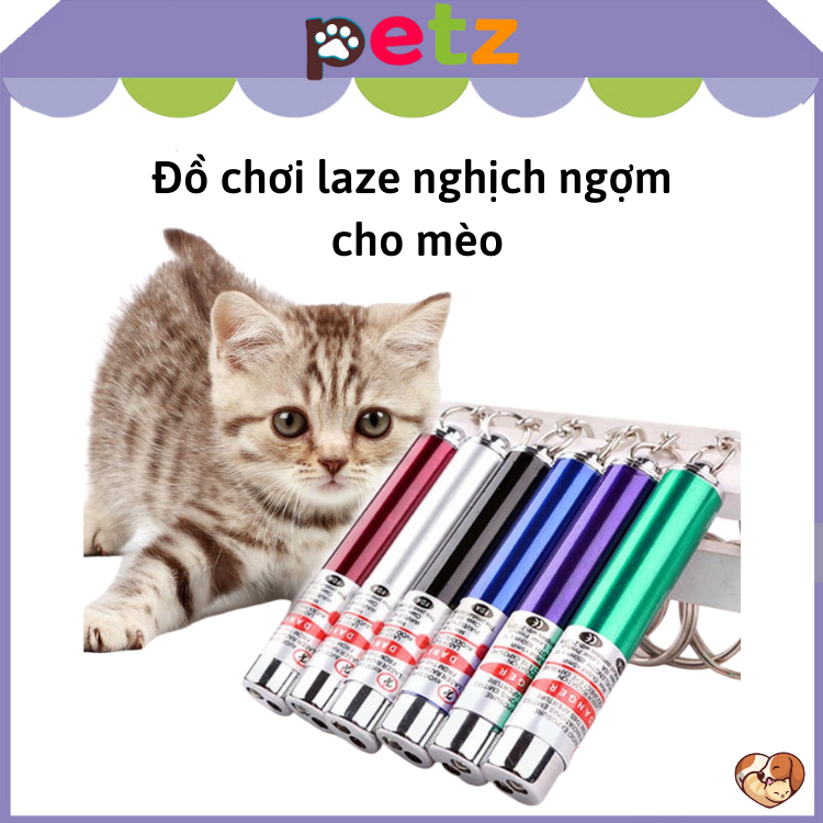 Đồ chơi laze cho mèo nghịch ngợm PETZ đèn laser trêu thú cưng