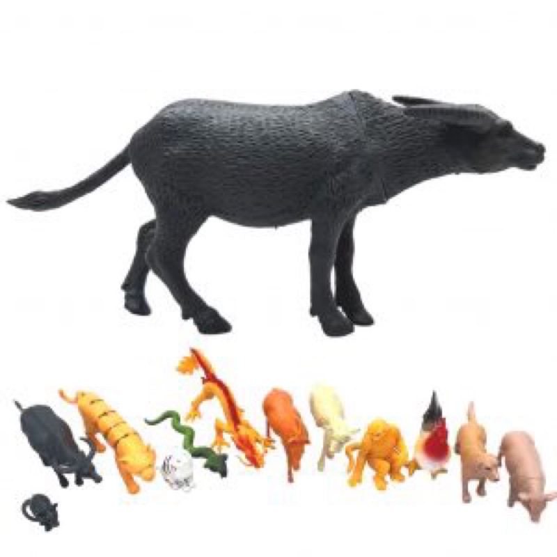 Mô hình động vật 12 con giáp - Hoàng Thu Toys