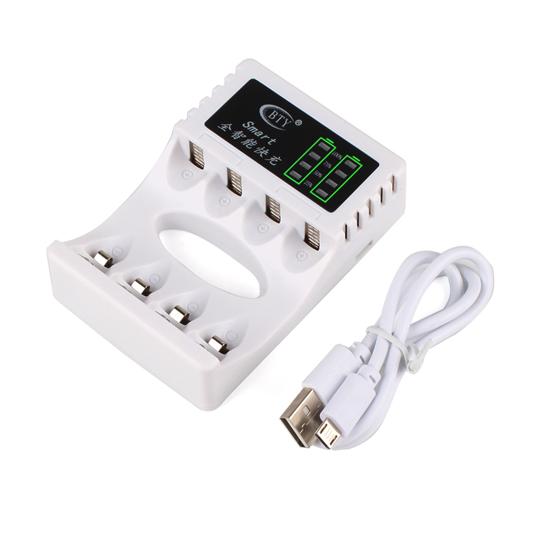 Bộ sạc nhanh thông minh cho pin sạc aaa aaa ni-mh ni-cd
