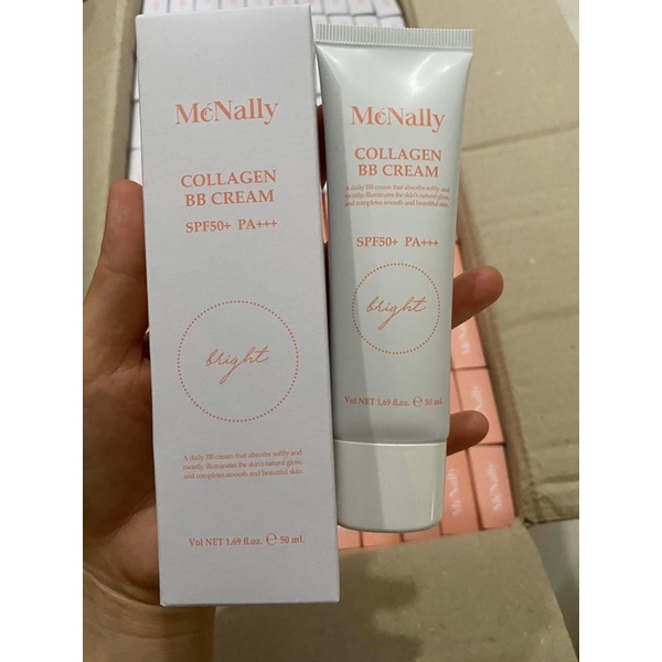 Kem chống nắng che khuyết điểm McNally COLLAGEN