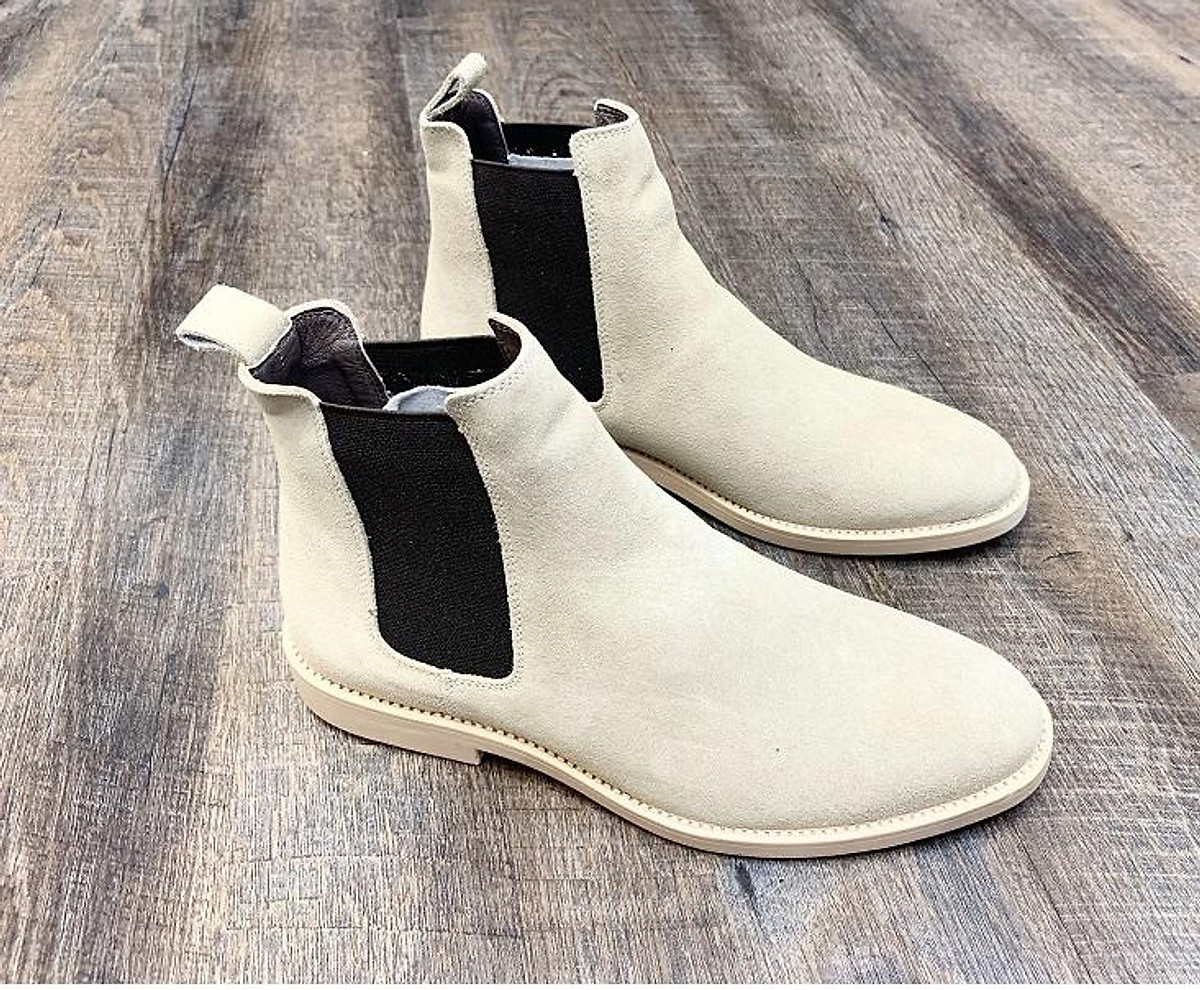 Giày chelsea boot nam cao cổ hl1