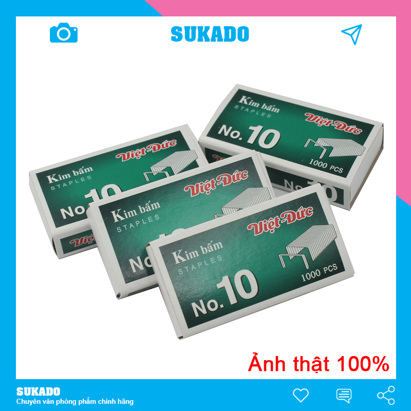 Kim bấm số 10 việt đức 1000 kim sukado
