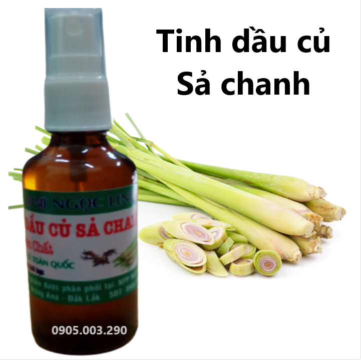 50 ml Tinh dầu sả khử khuẩn, đuổi muỗi hiệu quả