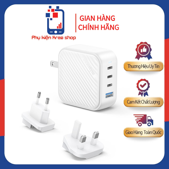 Sạc innostyle gan supercube 3c1a 100w–ic100gwht