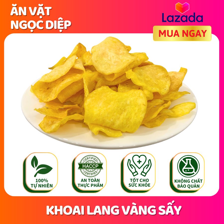 Khoai lang vàng sấy mật ong tân lộc phát