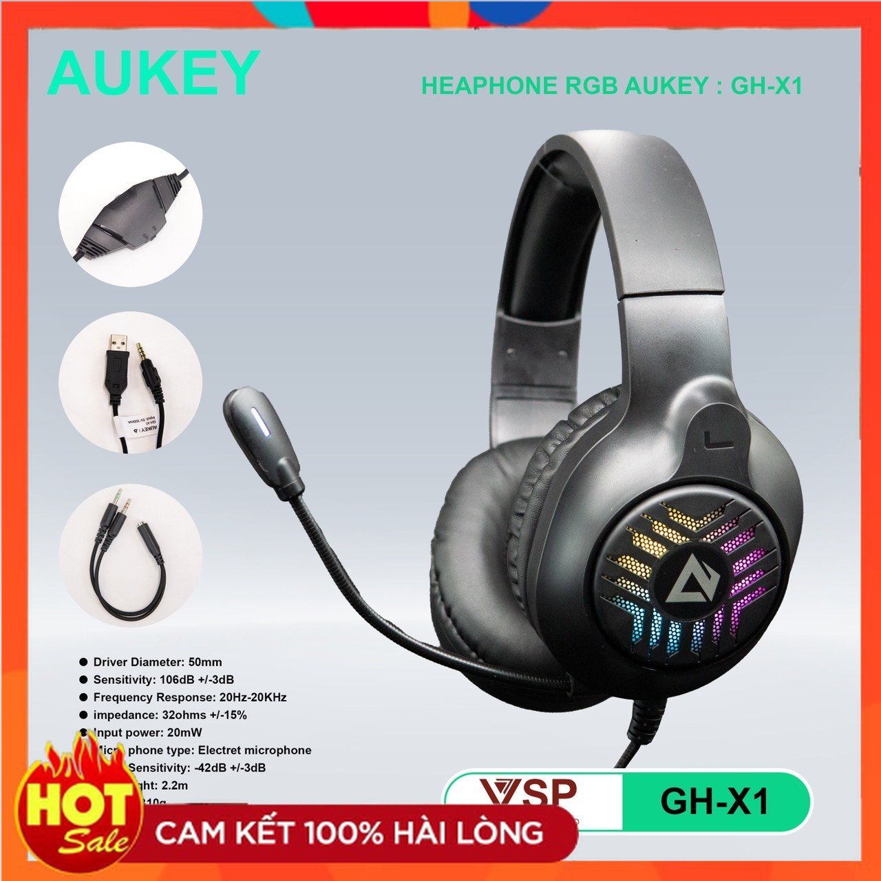 Tai nghe vsp gaming gh-x1 led tai nghe gaming vsp gh x1 led rgb âm thanh cực chất tai nghe, headphone gh-x1 led gaming tai nghe vsp gh-x1 led gaming - lindu shop