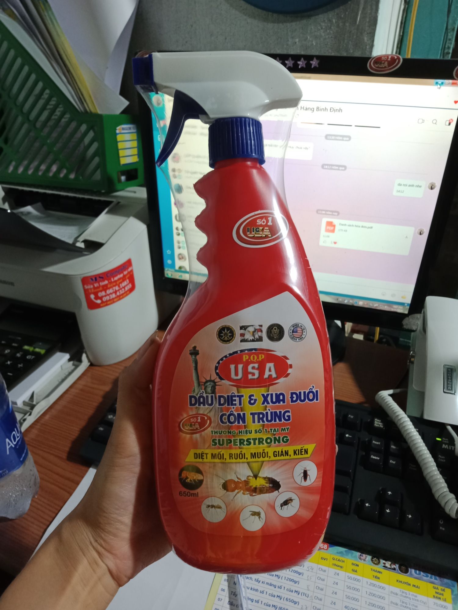 Dầu diệt mối và xua đuổi côn trùng