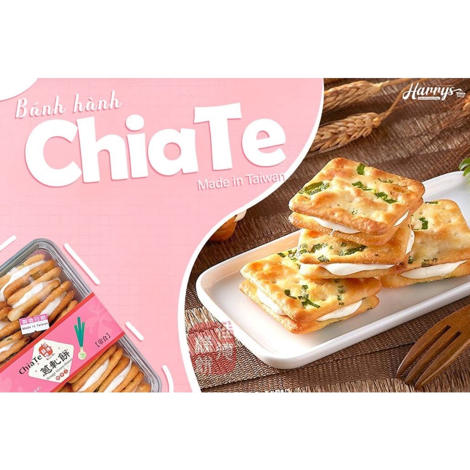 Bánh hành Chiate Đài Loan
