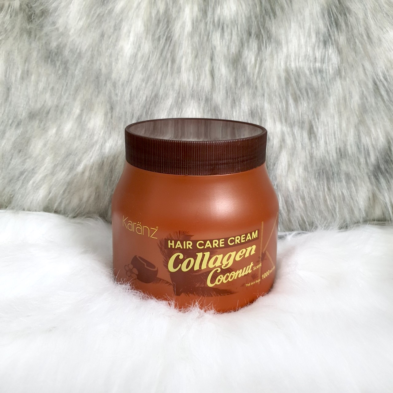 Hấp dầu, kem ủ tóc Collagen Karanz - 1000ml - dưỡng chất Collagen giúp phục hồi và tái tạo tóc