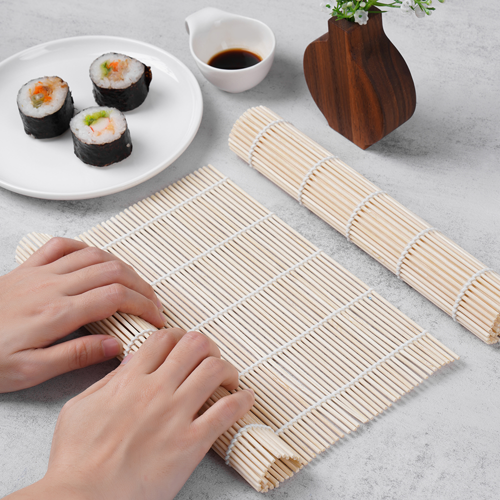 Mành tre cuộn sushi 24x24cm