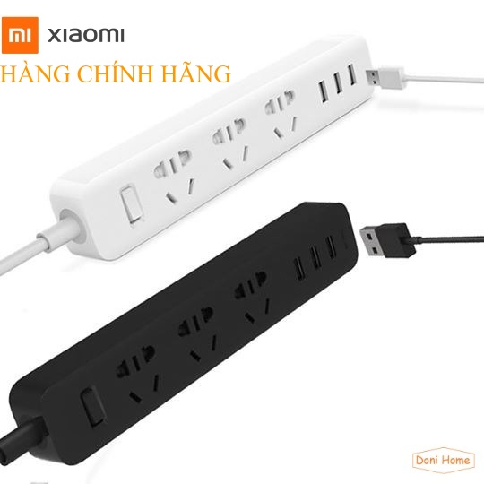 Ổ cắm điện Xiaomi Mi Power Strip đa chức năng - Chính Hãng phân phối - Màu trắng