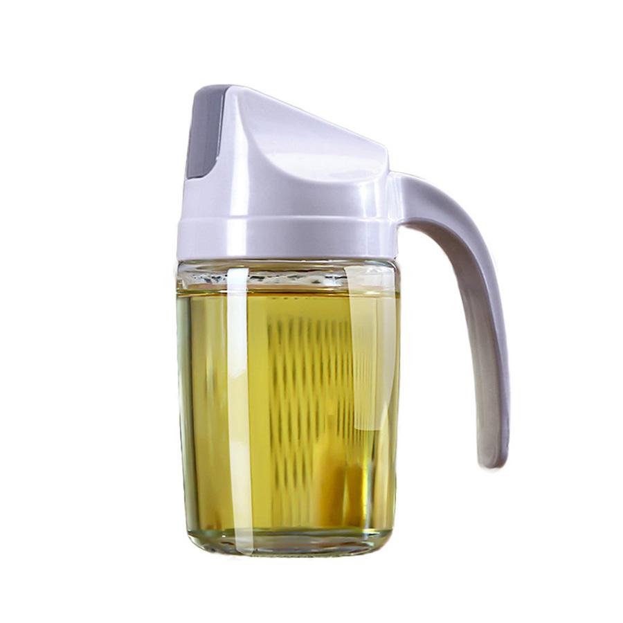 Bình Đựng Dầu Ăn, Nước Chấm Cao Cấp Tự Động Mở Nắp Khi Rót 300ml