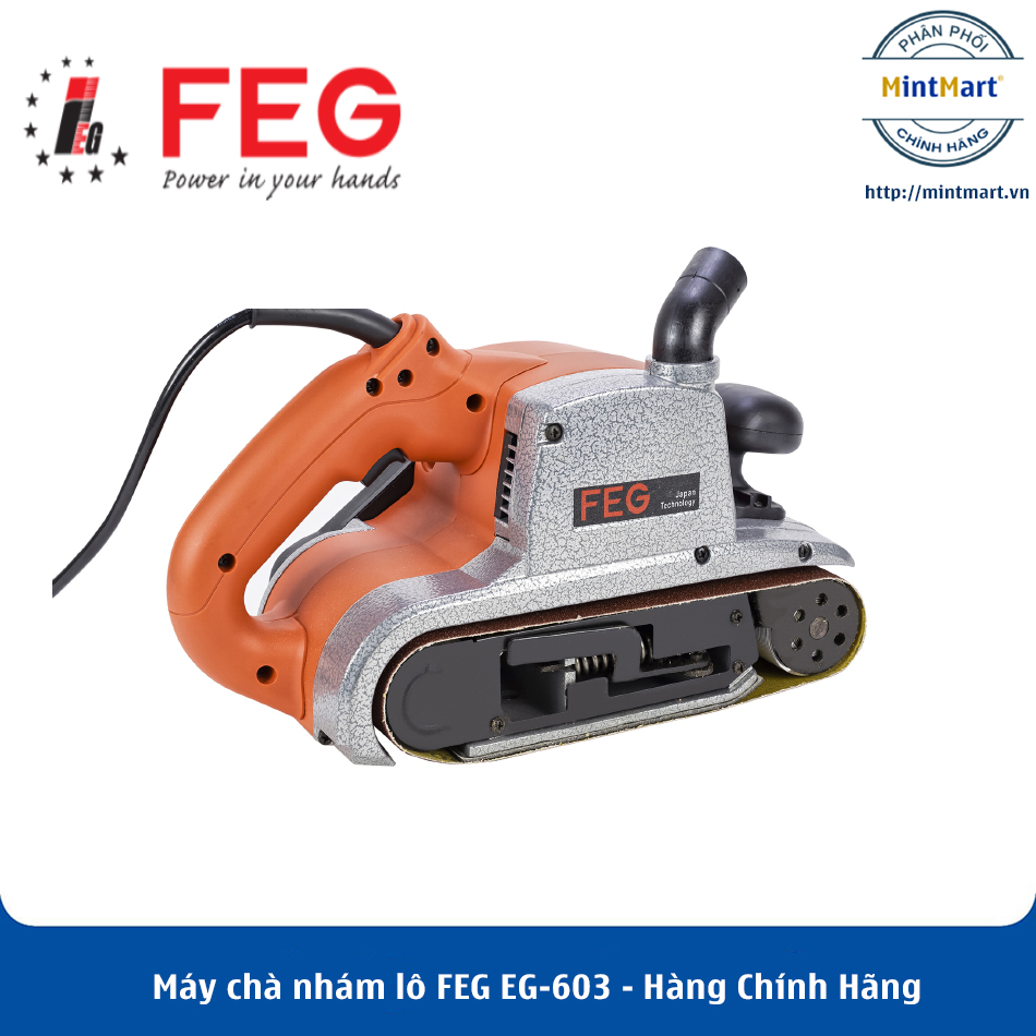 Máy chà nhám lô feg eg-603 - hàng chính hãng