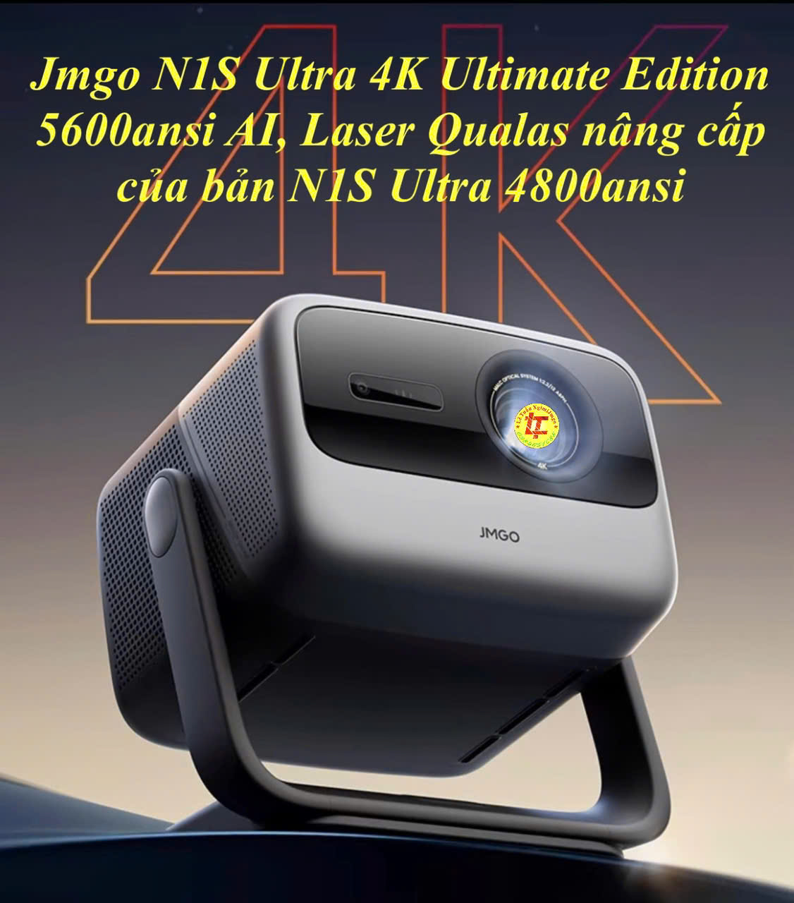 Máy Chiếu JMGO N1S ULTRA Ultimate 4K, 5600Ansi, N1S Pro Ultimate 4000Ansi, Chip MT9679, 4G+64G, Ship