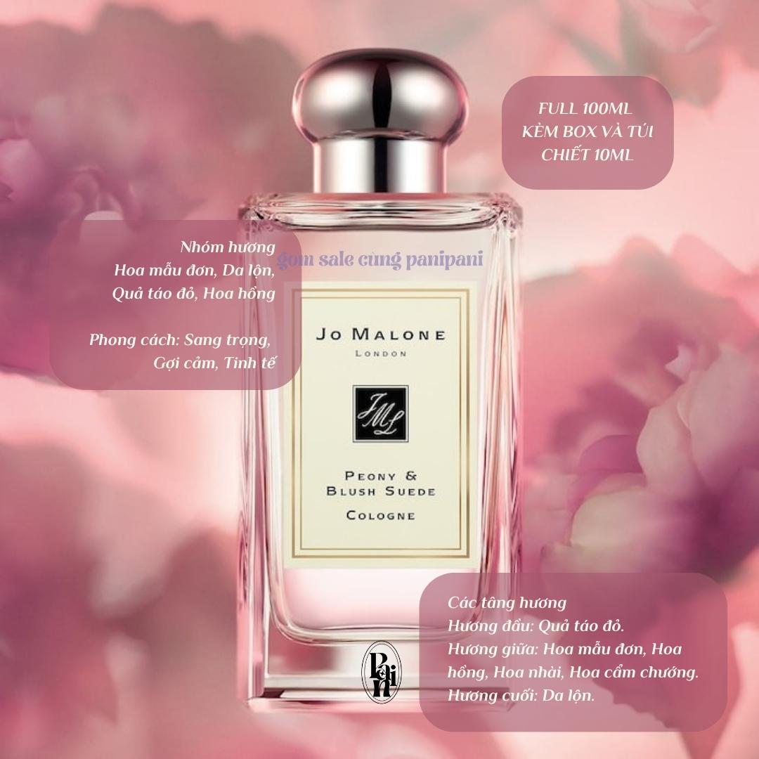 Nước hoa Jo Malone London English Pear/ Peony/Wild Bluebell/ Lime Basil