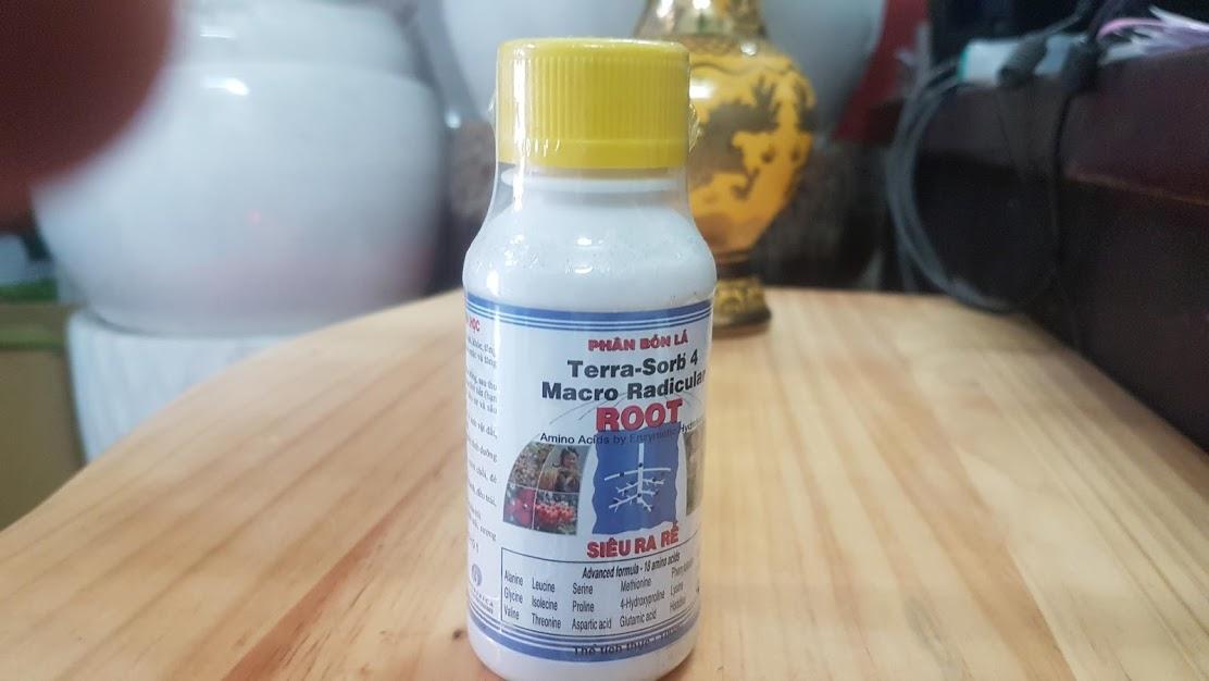 [HCM]Phân bón lá Terra-Sortb4 Macro-Radicular siêu ra rễ chai=100ml
