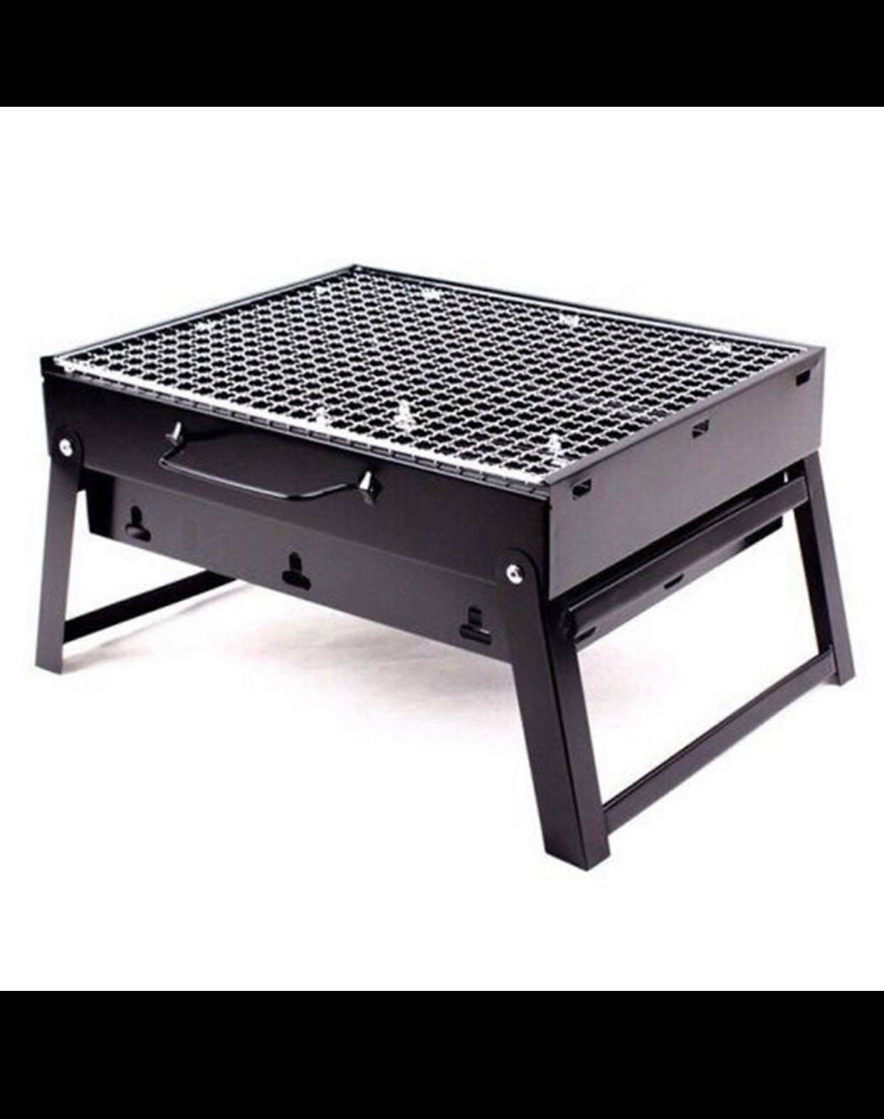 Bếp nướng than hoa vuông xếp gọn, bếp nướng than chống khói, bếp nướng bbq ngoài trời, bếp nướng than hoa, bếp nướng mini, bếp nướng than di động.