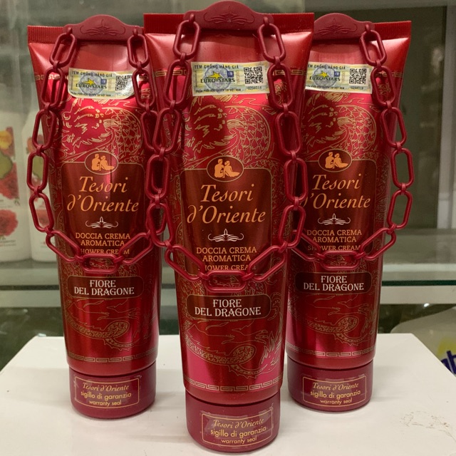 Sữa tắm nước hoa Italya Tesori d’Oriente 250ml hương thanh long