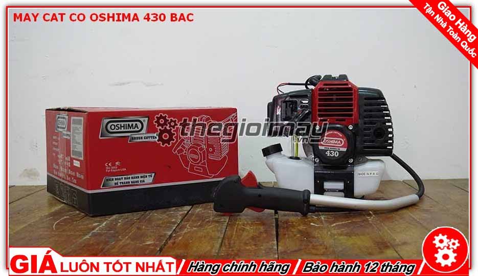Máy cắt cỏ 2 thì oshima 430 bạc